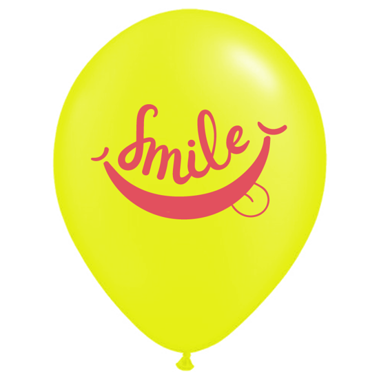 Bild von Motivballon Smile 7